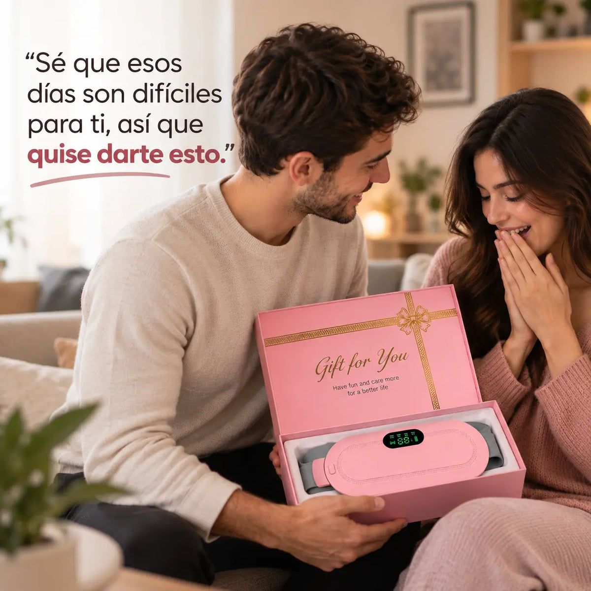 Cinturón Masajeador Térmico para Cólicos