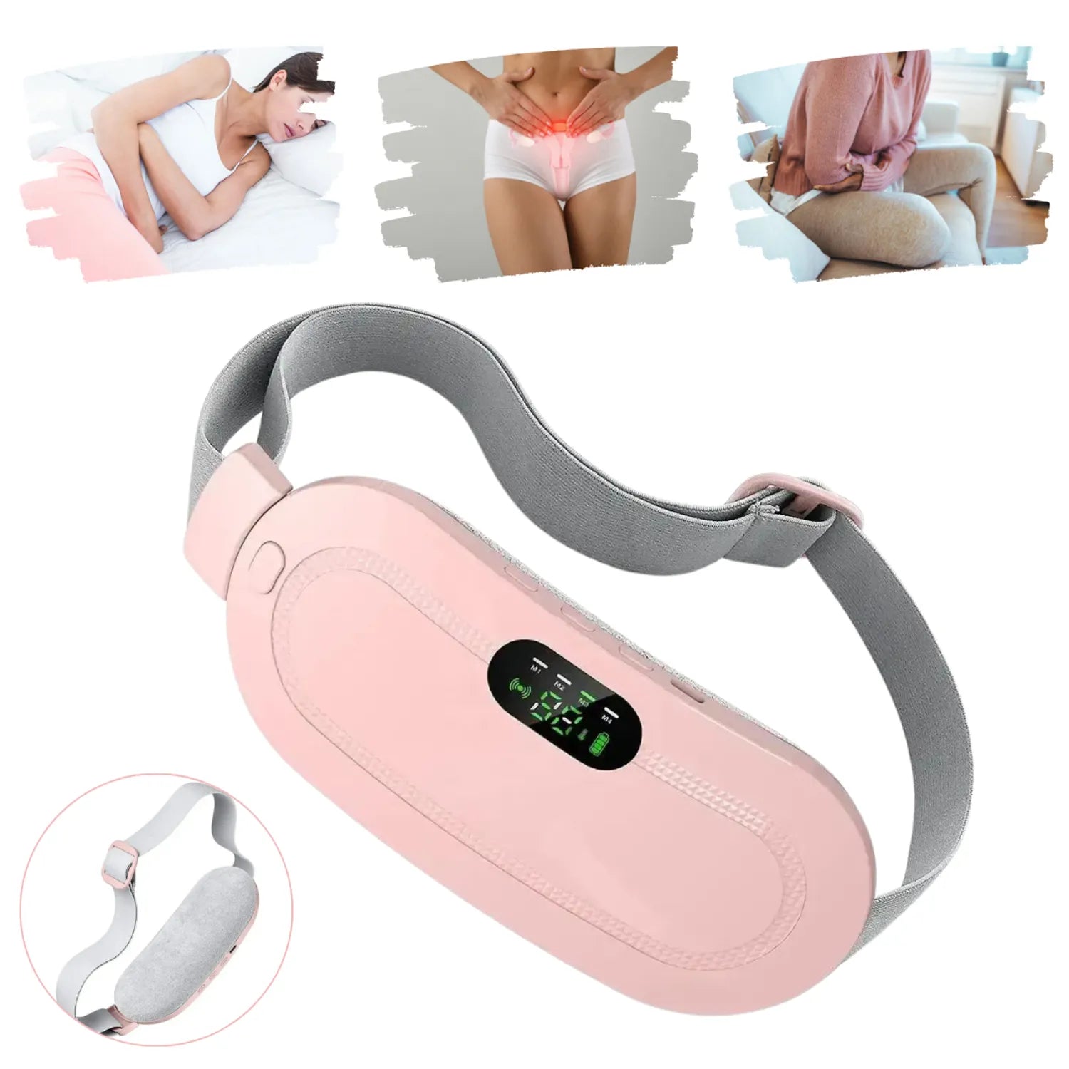 Cinturón Térmico para Cólicos Menstruales